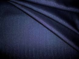 Tissu Laine 120s – Bleu Nuit Intense